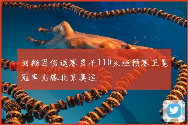 刘翔因伤退赛男子110米栏预赛卫冕冠军无缘北京奥运